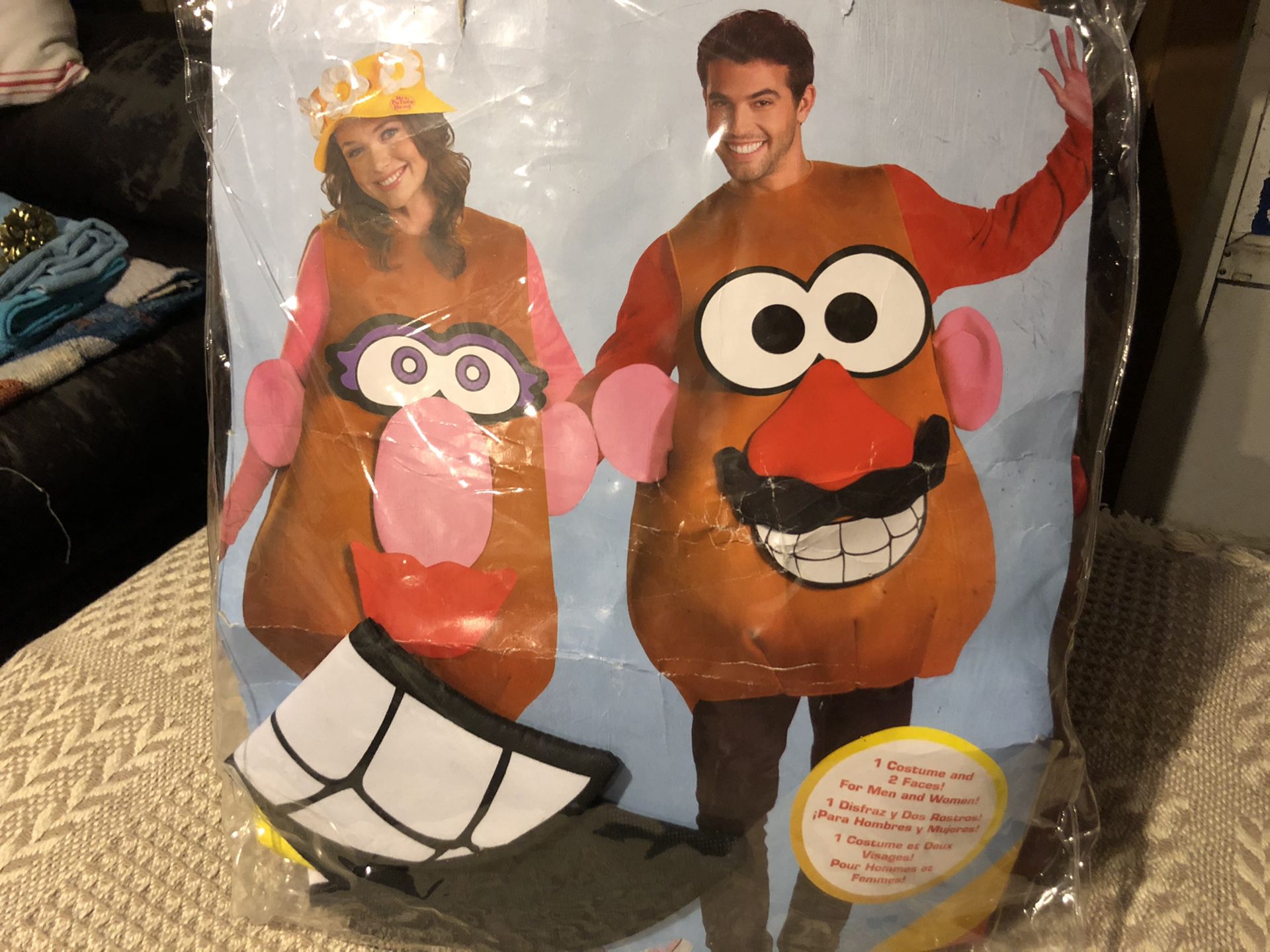 Mr & ms potato costume