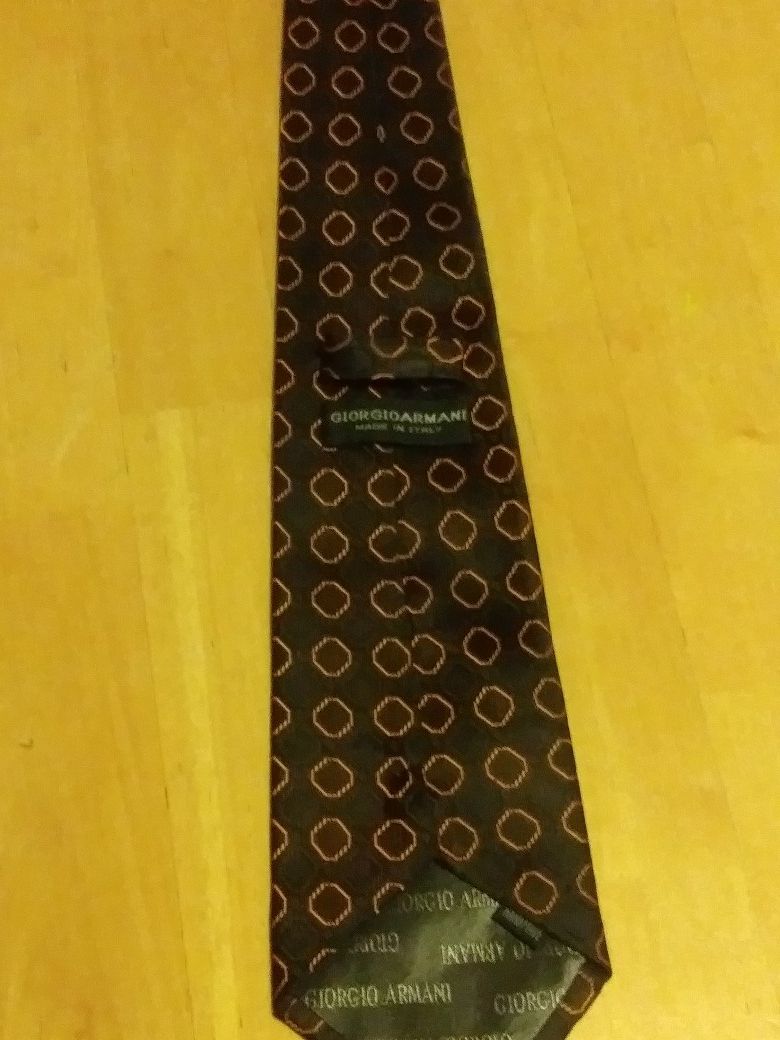 Georgio Armani Silk Tie - Made by hand in Italy
