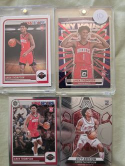 Amen Thompson Rookie Card Lot 