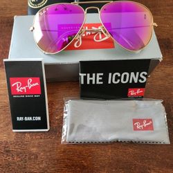 0RB305 AVIATOR LARGE METAL, MATTE ARISTA