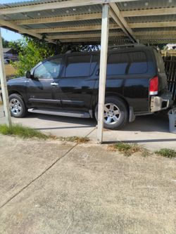 Black Nissan Armada SUV