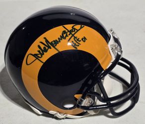 JACK YOUNGBLOOD SIGNED MINI HELMET!