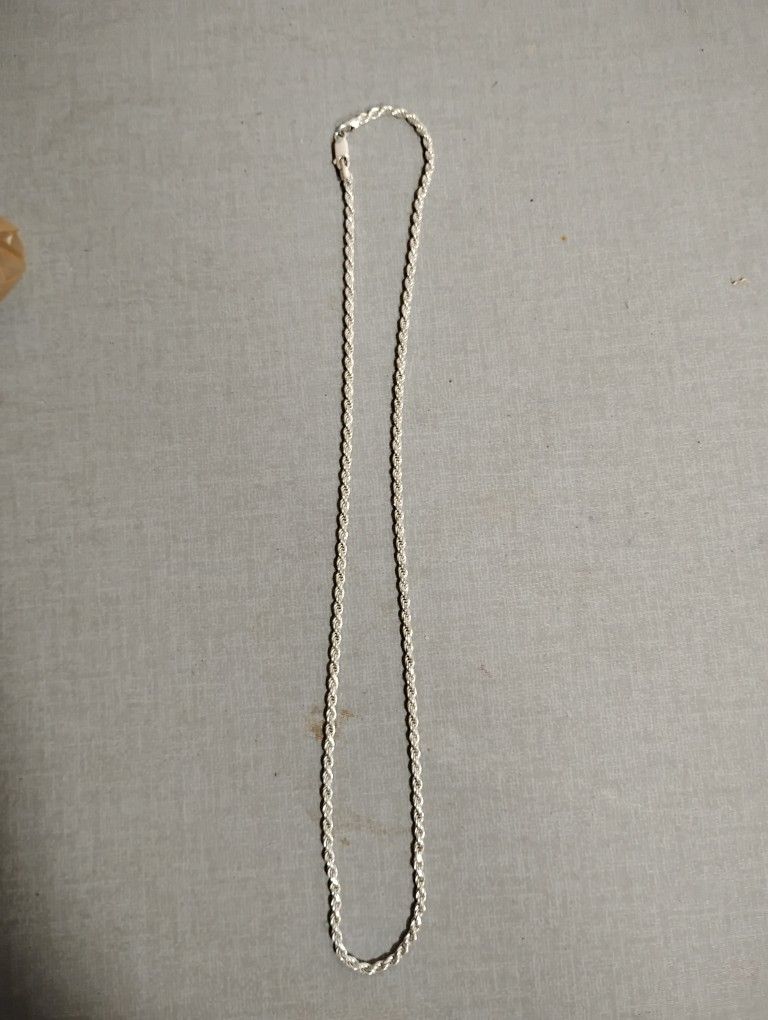 925 Silver Rope Chain