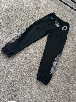 Chrome Hearts Black Sweatpants – Size Large