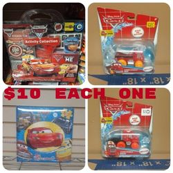 DISNEY CARS TOYS/ ACTIVITY SETS 