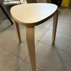 Ikea Stool/side Table. Wood. 