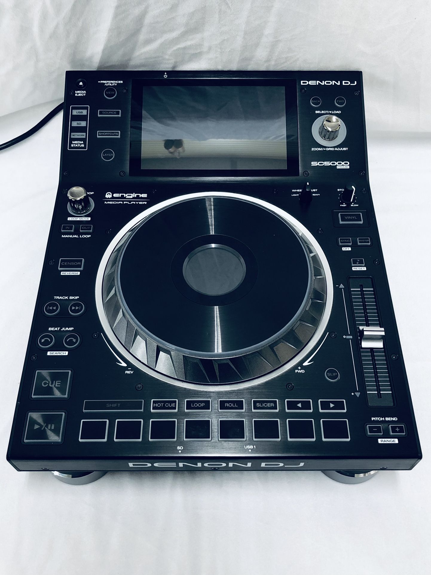 Denon DJ SC5000 Prime Controller Standalone Pro Touchscreen Media Player