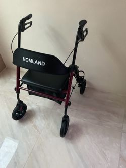 Walker support with storage,cup holder,foldable. 1 additional walker for free. Good price