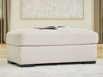 Conlee-Pike Linen Ottoman