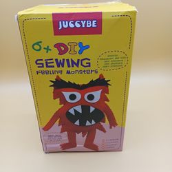 JUCCYBE DIY Sewing Feeling Monsters Kit for Kids 6+ – Learn Emotions Craft Set