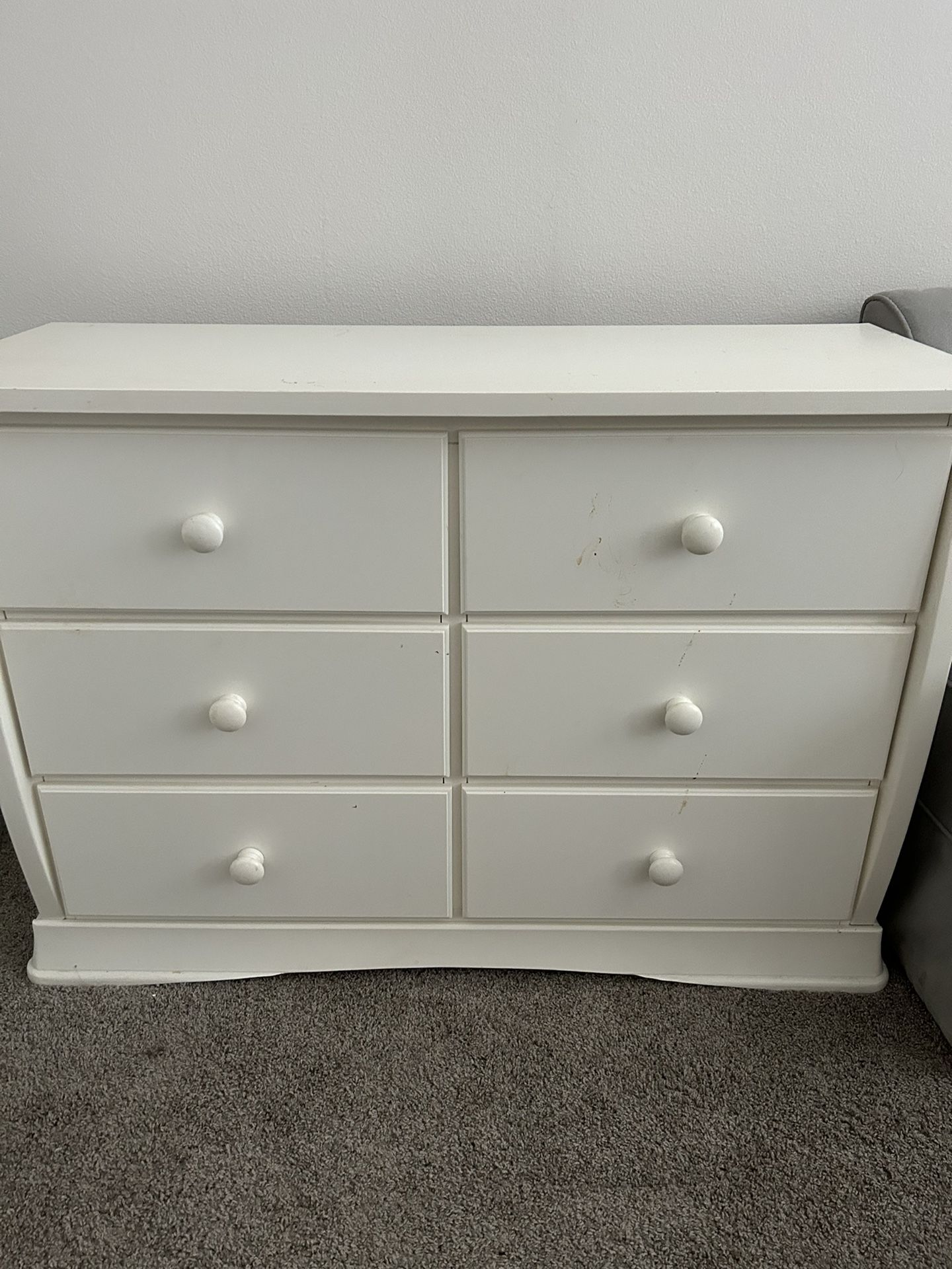 White Children’s Dresser