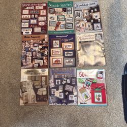 Cross Stitch Magazines/ Brochures  (9)
