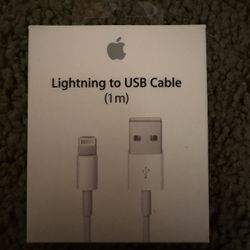 Lightning To USB Cable (1m) iPhone 