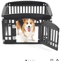 Plastic Puppy Play Pen 