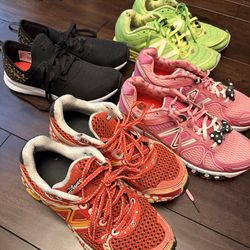 Women’s new balance run disney  used shoes size 8.5 $25-40 each