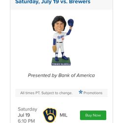 Fernando Valenzuela Bobble Head 