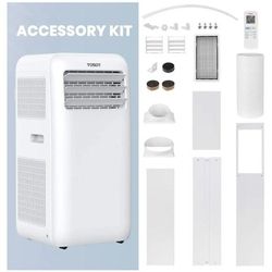 Portable Air Condition 3-in 1 Portable AC Dehumidifier, Fan For 400 Sq Ft