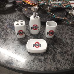 Ohio State Buckeyes Bath  Set