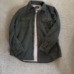 Freedom Foundry, LARGE fleece jacket wood green