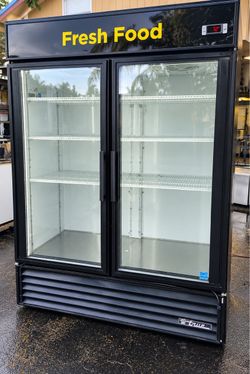 True Commercial Glass Door Refrigerator