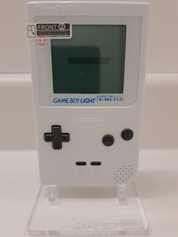 NINTENDO GAMEBOY LIGHT WHITE REFURBISHED TO LIKE NEW