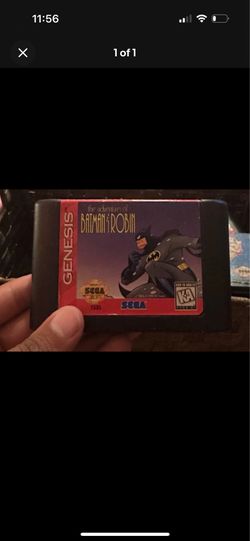 SEGA The Adventures of Batman & Robin Sega Genesis Game Cartridge KA