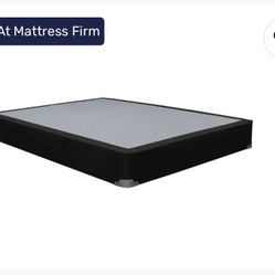 Mattress Firm Box Spring(5 inches) and bed frame(adjustable)