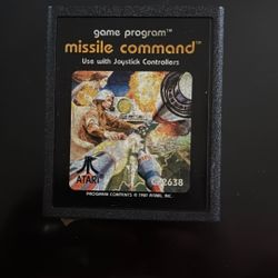 Atari. Missle Commander Game Program
