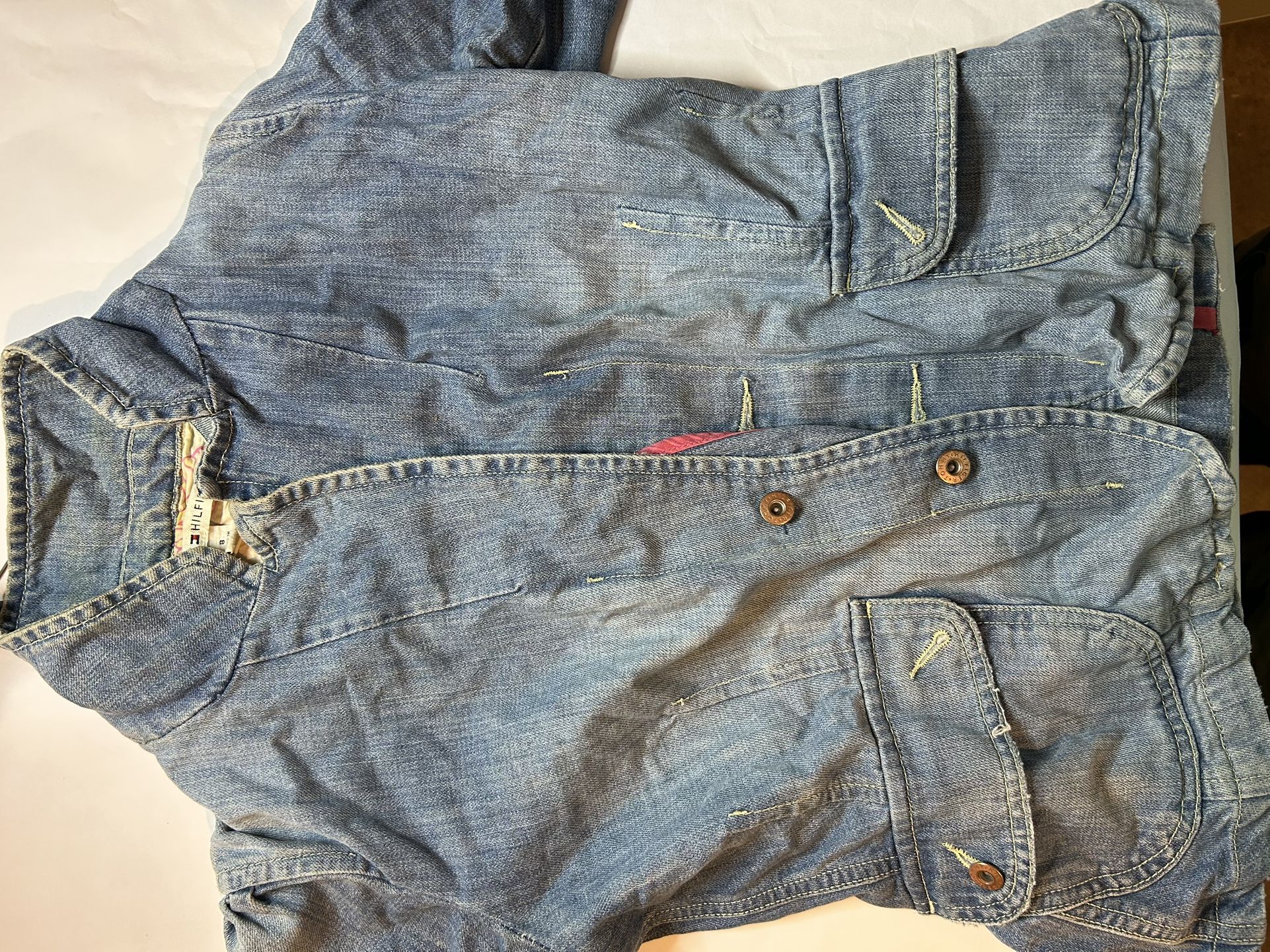 TOMMY HILFIGER Denim Button Jean Jacket