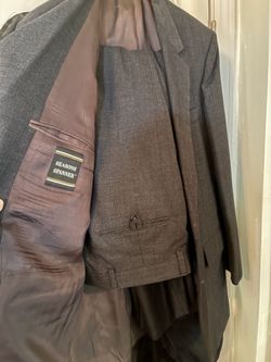 Men’s grey suit