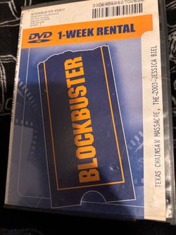 Blockbuster Texas chainsaw