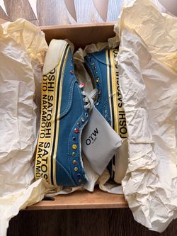 Vans OTW Era 95 Satoshi Nakamoto Round Lucky Charm Blue Size 7