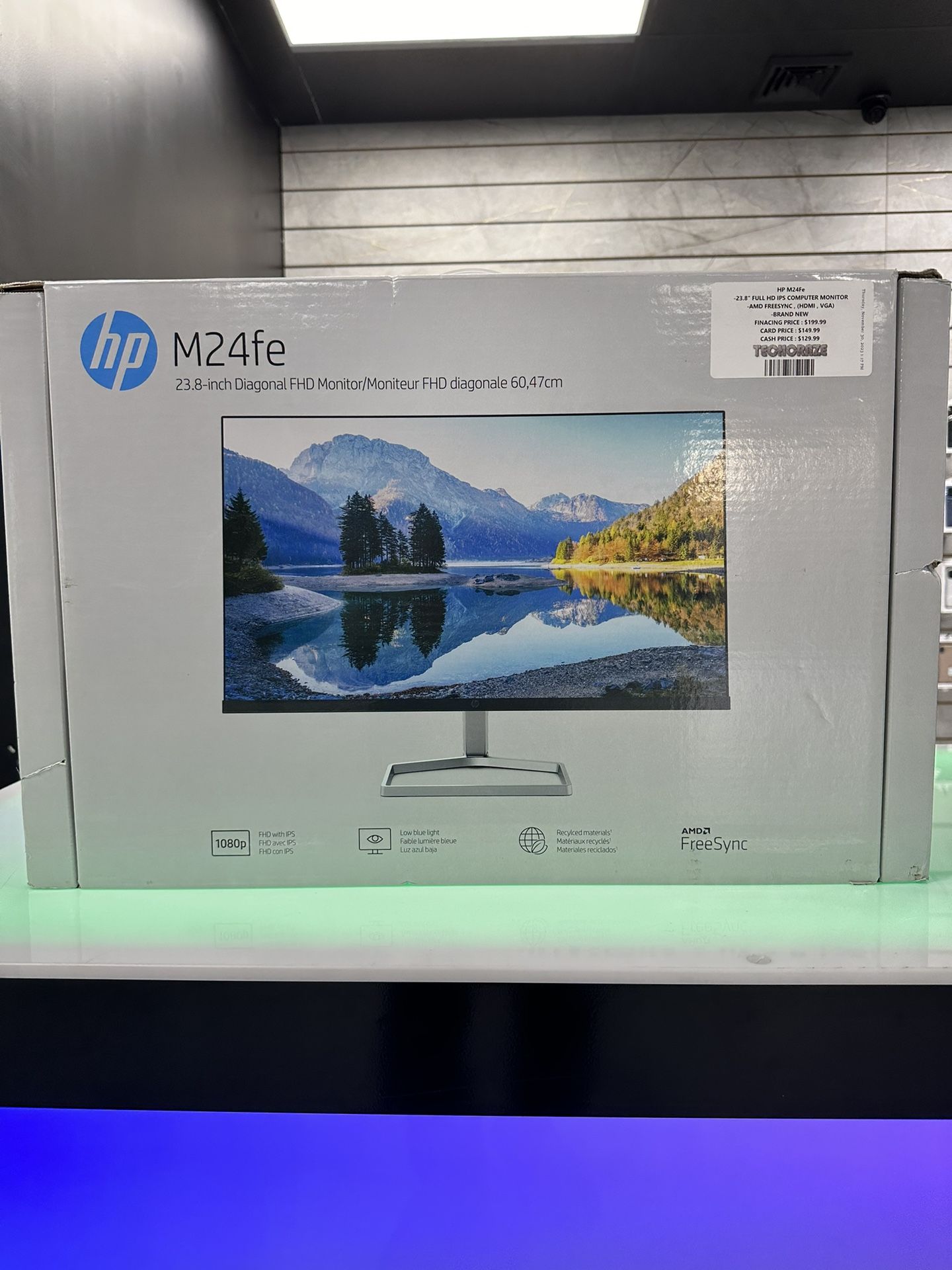 HP M24fe 23.8” FHD Monitor - Brand New