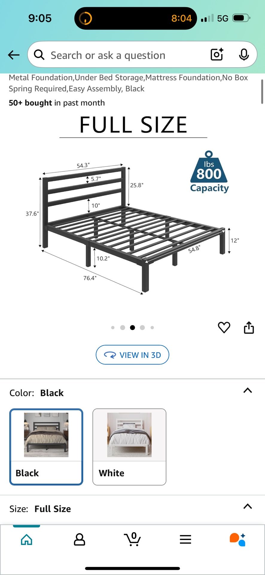 Bed/mattress/bed frame