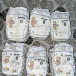 Huggies Little Snugglers Diapers Size 1