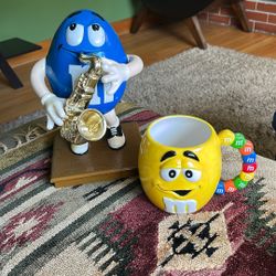 M&M Collectables Mug And Candy Dispenser