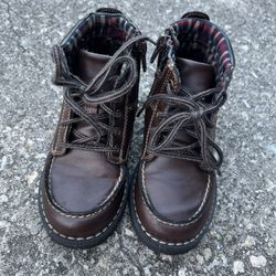 Boys Brown Boots Toddler Size 10