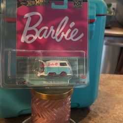 NIP HOT WHEELS® PREMIUM 2024 POP CULTURE BARBIE KOOL KOMBI VW REAL RIDERS™ VAN