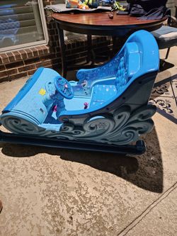 Carro De Frozen  Con Música Y Luses 