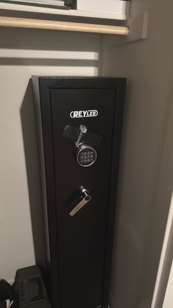 REYLEO Rifle Safe,Quick Access 7-10 Gun Storage