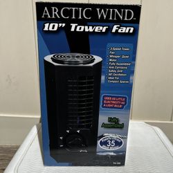 Arctic Wind 10 inch Tower Fan