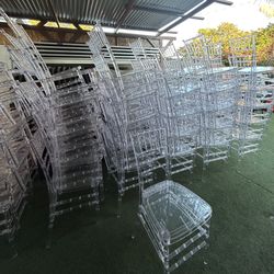 Clear Chiavary Chair 