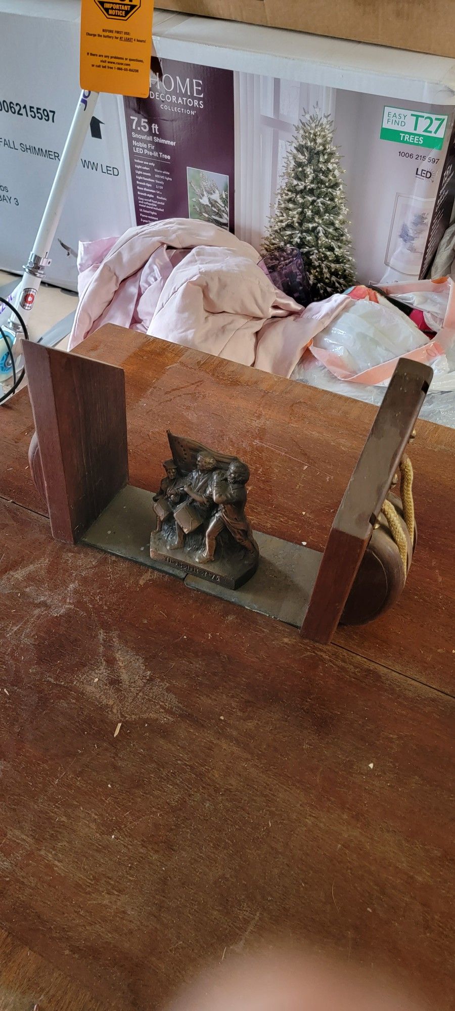 Vintage Ship Motif Bookends