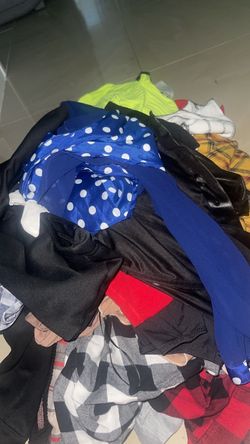 Big bag of women clothes, jeans, dresses, skirt, shorts, shirts, blouses etc
