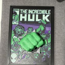 Hulk Fist 3d Pop Out Art