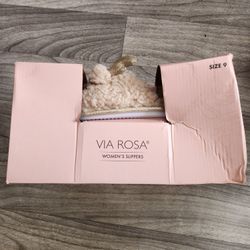 Via Rosa Women's Slippers Size 9