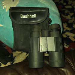 Bushnell PowerView 10x42 Binoculars 300ft FOV Black Lightweight Outdoor