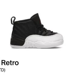 Nike Air Jordan 12 Retro (TD) 850000 006 Size 3C