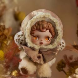 Amber SKULLPANDA L'impressionnisme Series Plush Doll From Pop Mart
