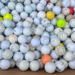 Assorted Used Golf Balls